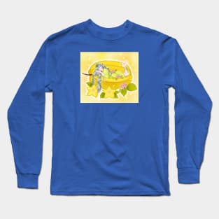 Laying in a carambola Long Sleeve T-Shirt